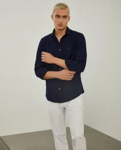 LION OF PORCHES Slim Fit^Camisa slim fit 100% algodão