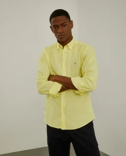 LION OF PORCHES Slim Fit^Camisa slim fit algodão garment dye