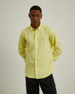 LION OF PORCHES Slim Fit^Camisa slim fit algodão garment dye