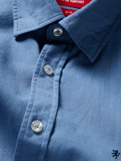 LION OF PORCHES Slim Fit^Camisa slim fit algodão garment dye