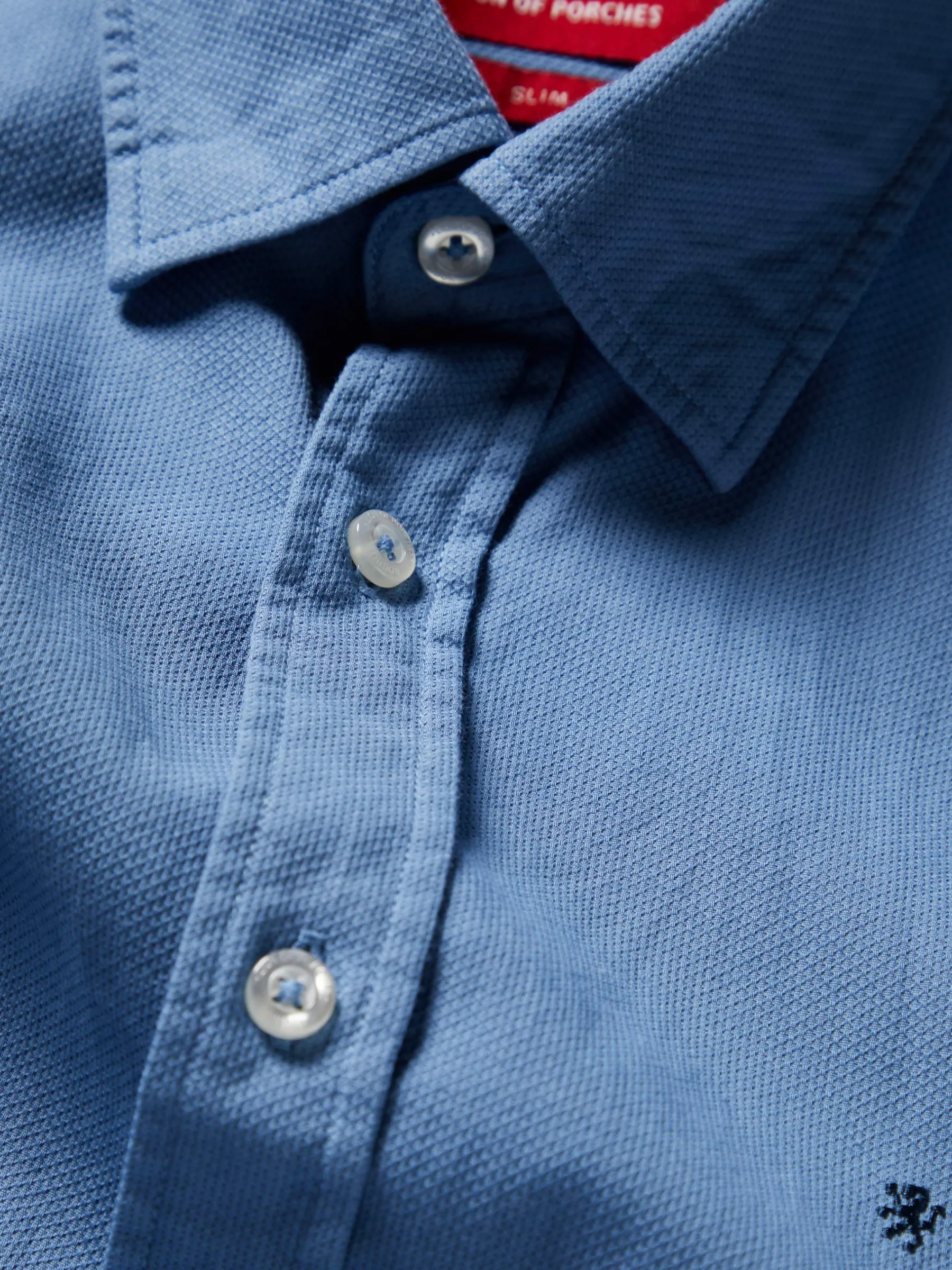 LION OF PORCHES Slim Fit^Camisa slim fit algodão garment dye