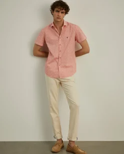 LION OF PORCHES Slim Fit^Camisa slim fit com flores