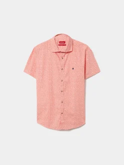 LION OF PORCHES Slim Fit^Camisa slim fit com flores