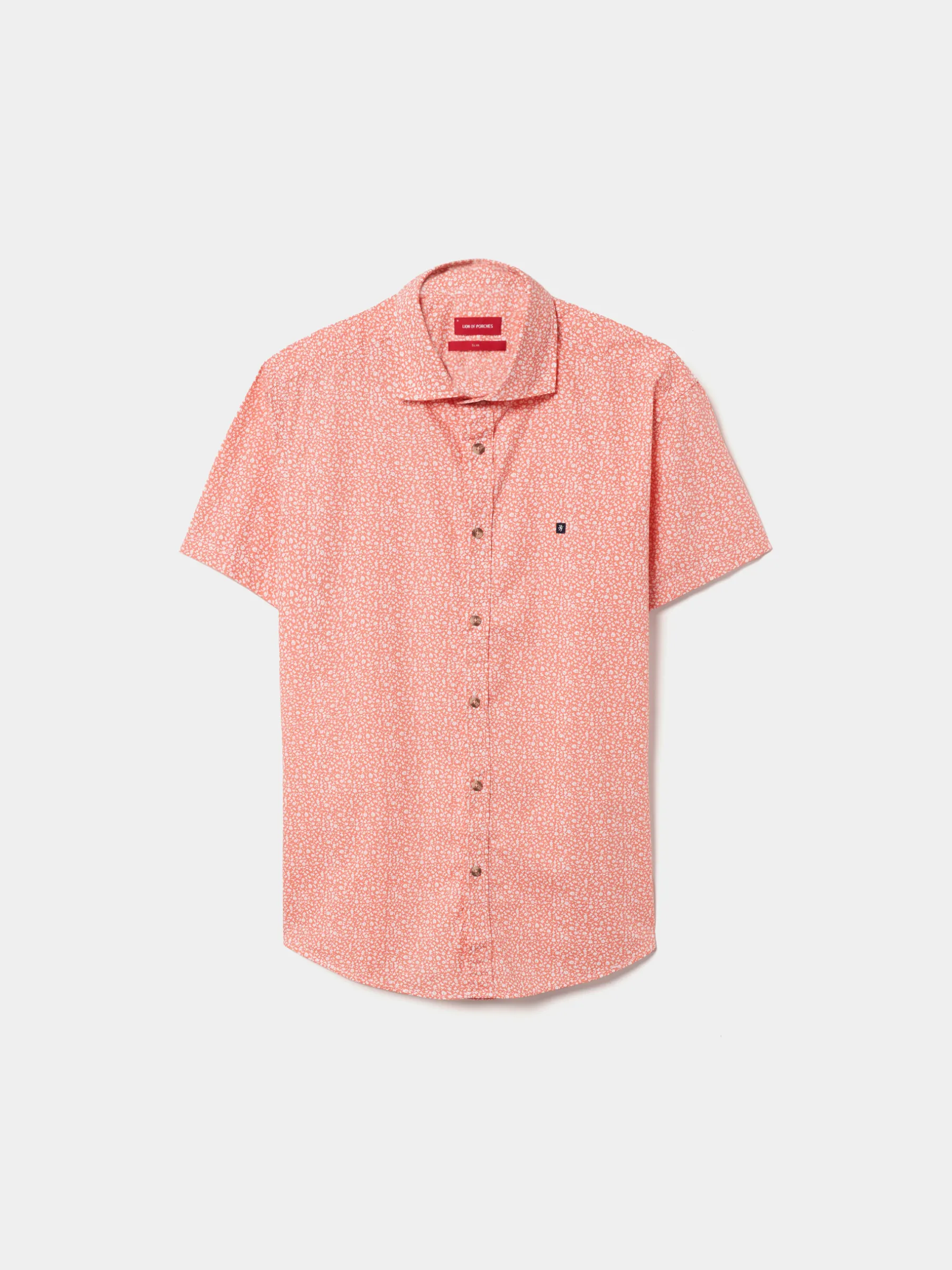 LION OF PORCHES Slim Fit^Camisa slim fit com flores