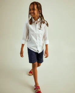 LION OF PORCHES Camisas^Camisa slim fit com leões