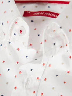 LION OF PORCHES Camisas^Camisa slim fit com leões