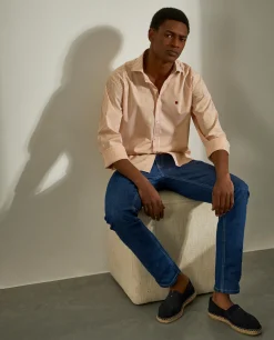 LION OF PORCHES Slim Fit^Camisa slim fit com padrão de riscas