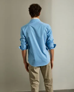 LION OF PORCHES Slim Fit^Camisa slim fit com padrão de quadrados