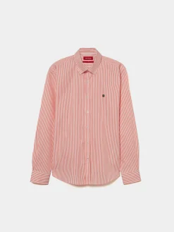 LION OF PORCHES Slim Fit^Camisa slim fit com padrão de riscas