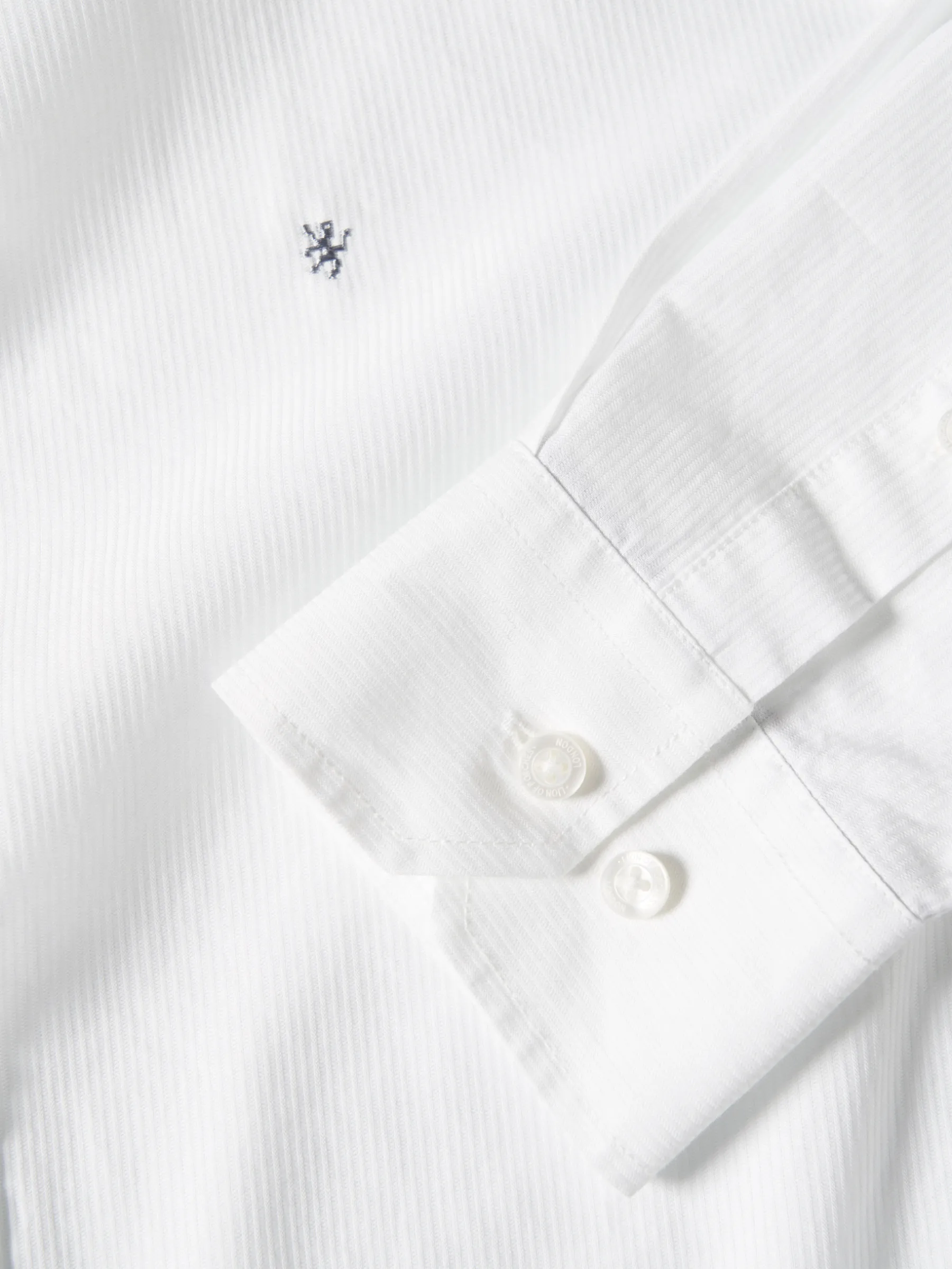LION OF PORCHES Slim Fit^Camisa slim fit de algodão