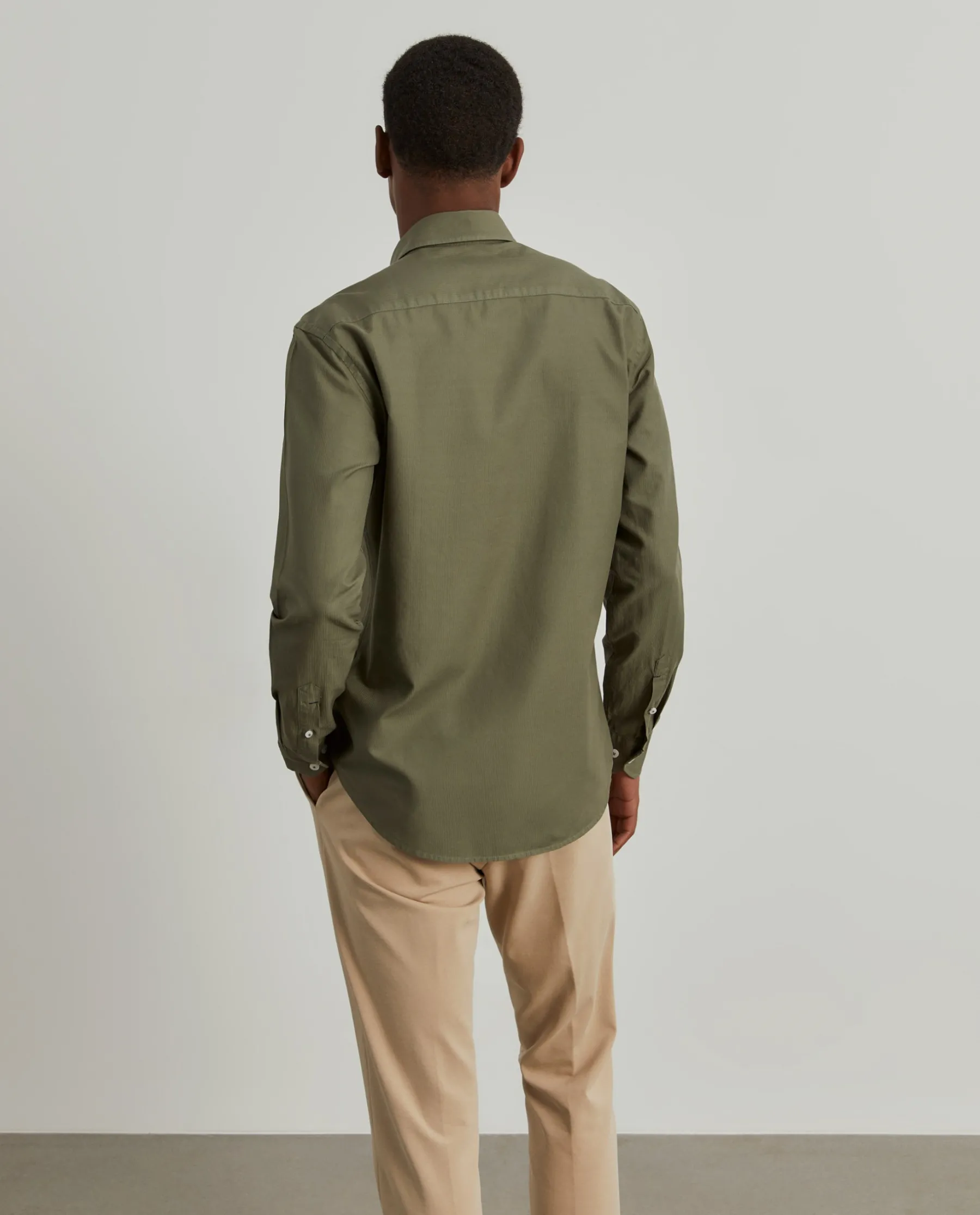 LION OF PORCHES Slim Fit^Camisa slim fit de algodão