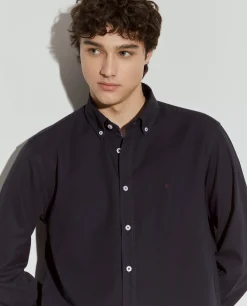 LION OF PORCHES Slim Fit^Camisa slim fit de algodão garment dye