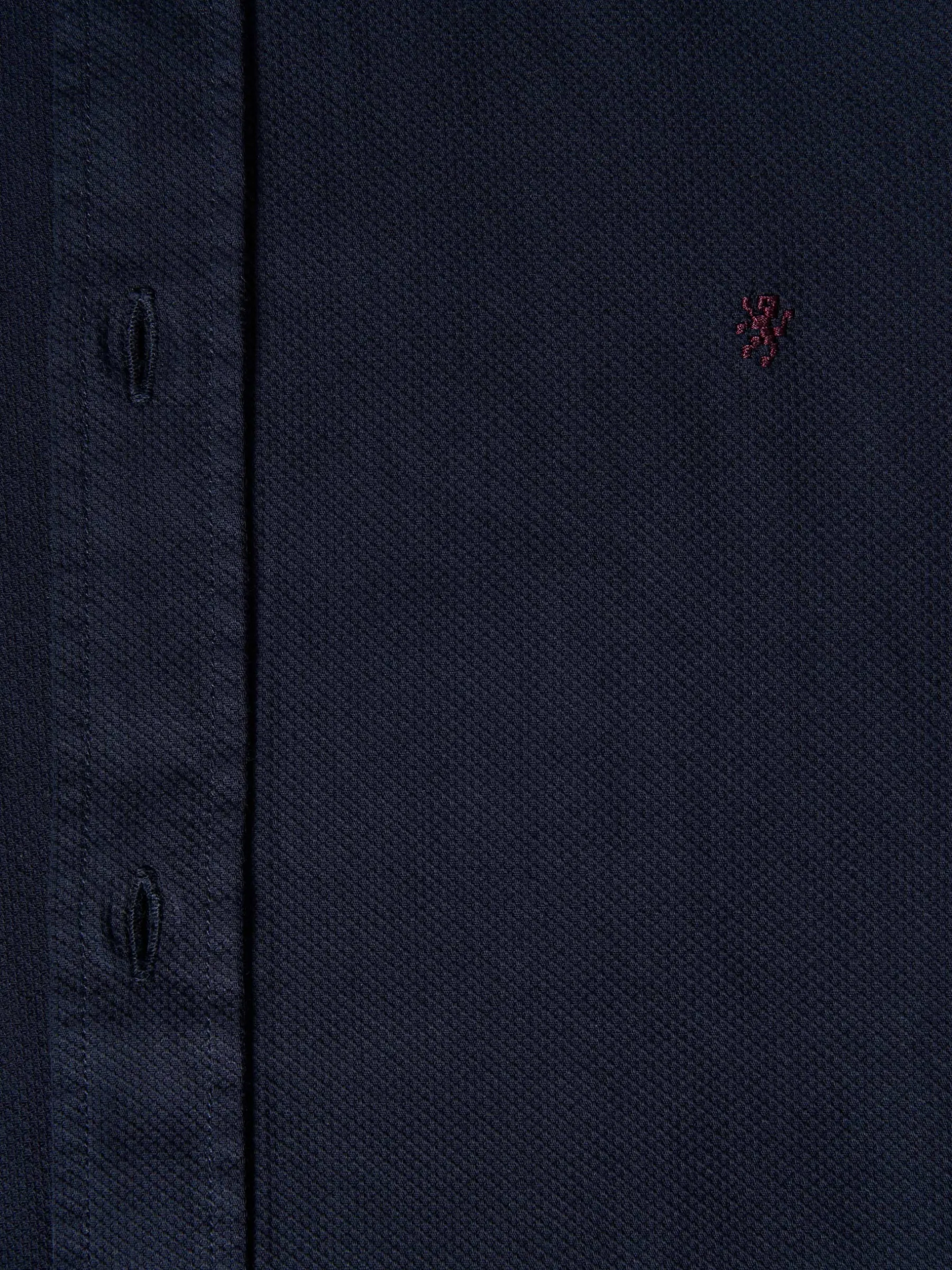 LION OF PORCHES Slim Fit^Camisa slim fit de algodão garment dye