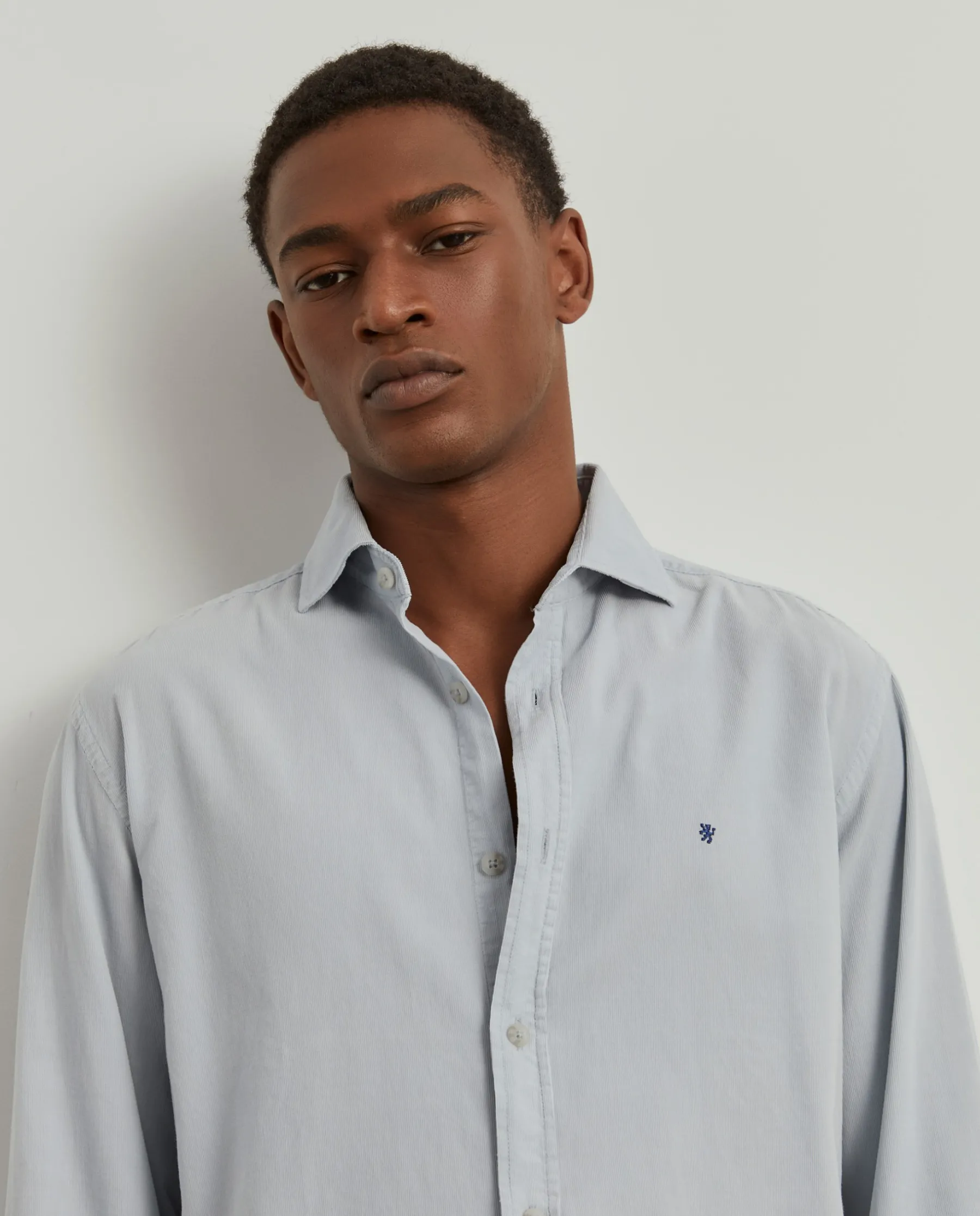 LION OF PORCHES Slim Fit^Camisa slim fit de bombazine