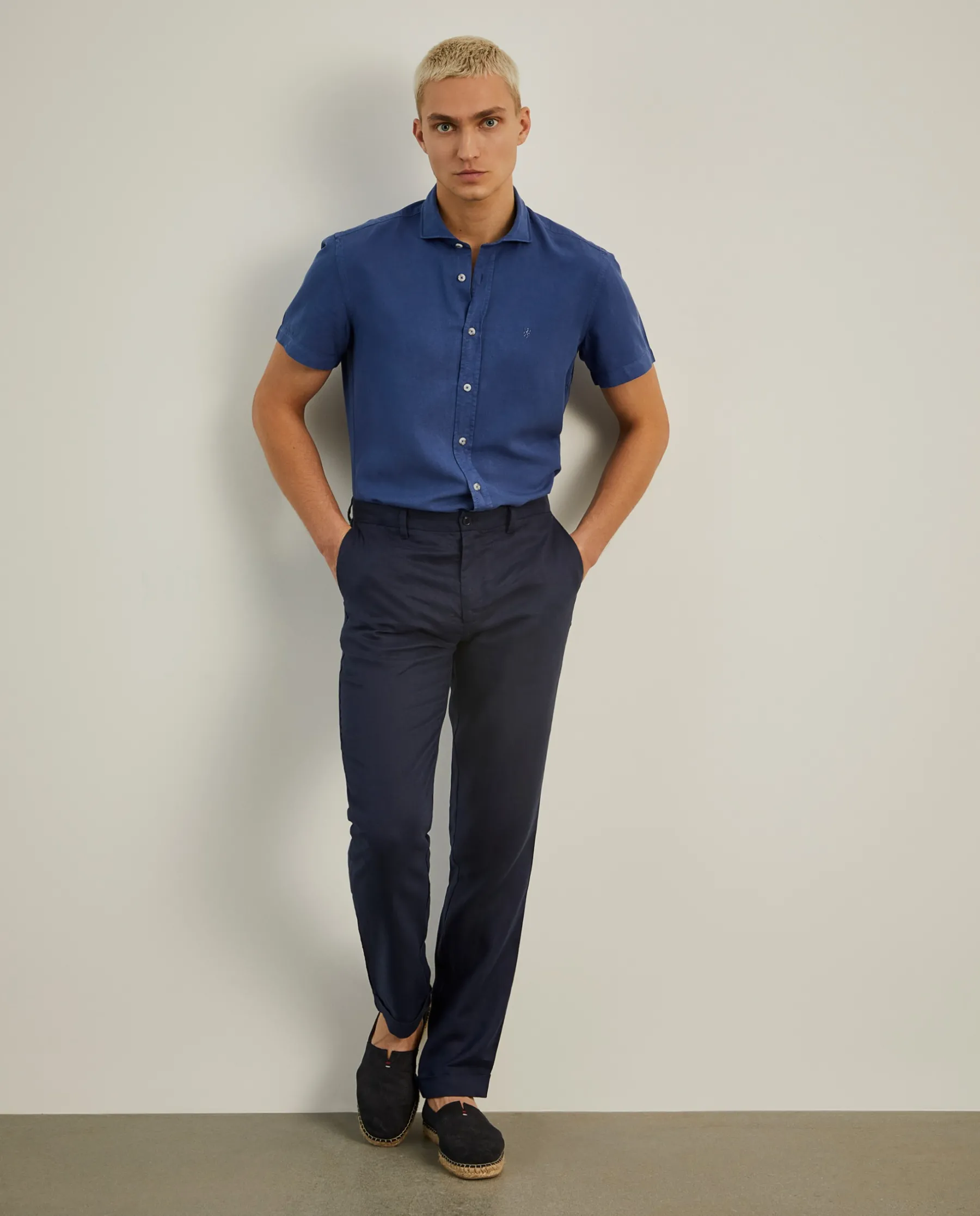 LION OF PORCHES Slim Fit^Camisa slim fit de manga curta