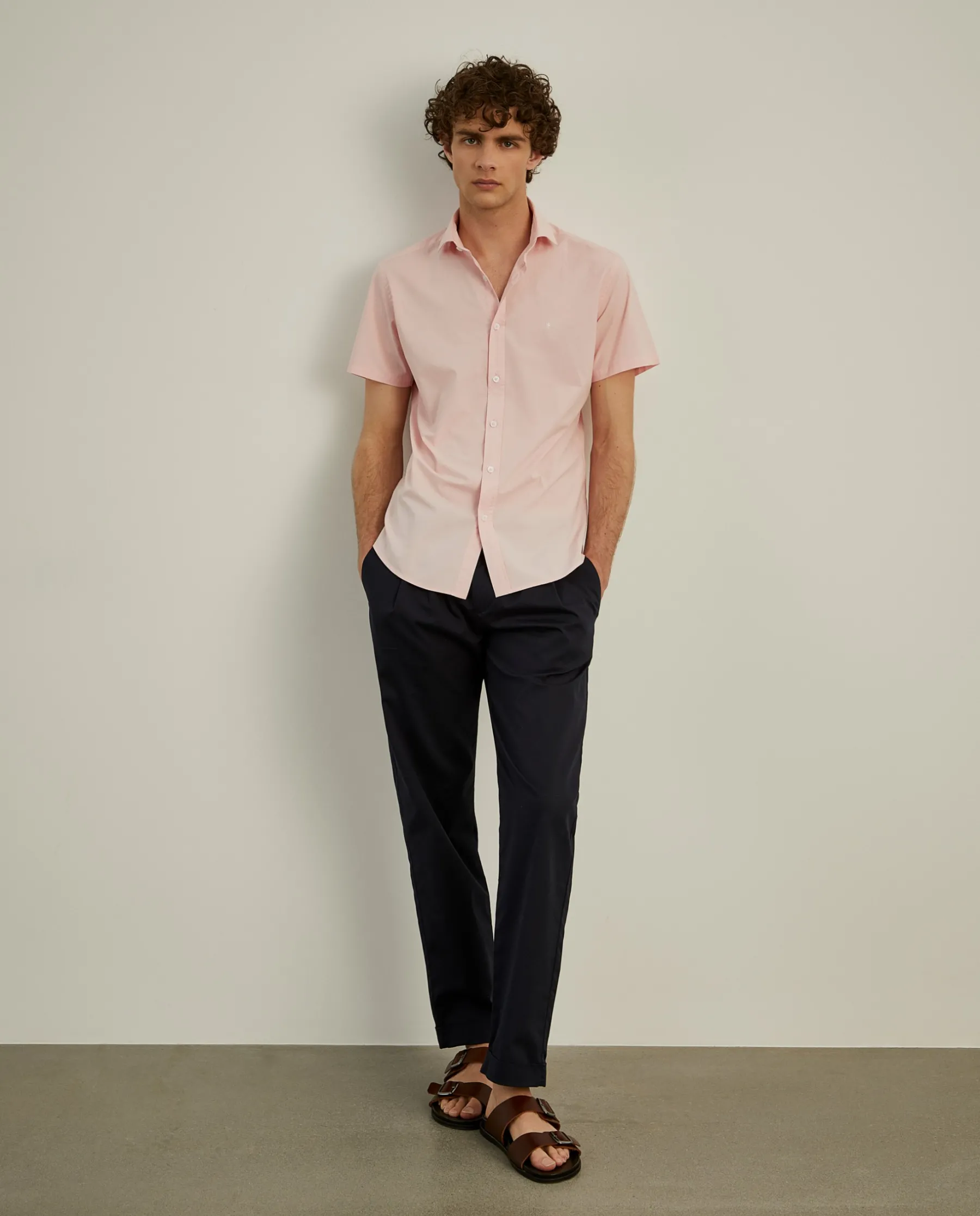 LION OF PORCHES Slim Fit^Camisa slim fit de manga curta