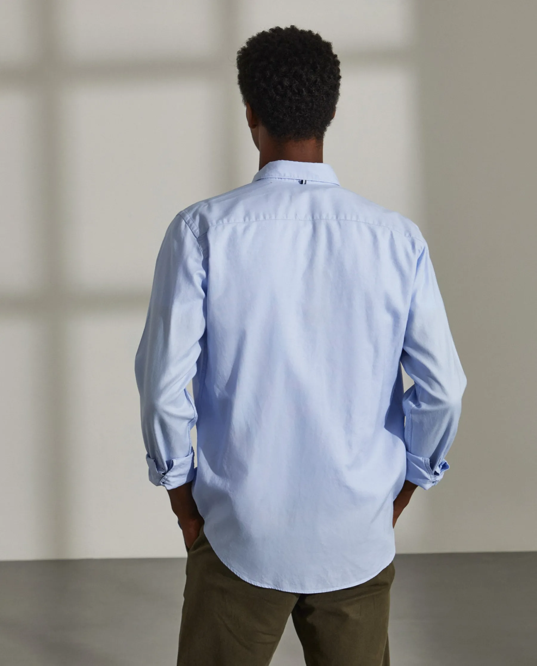 LION OF PORCHES Slim Fit^Camisa slim fit em algodão