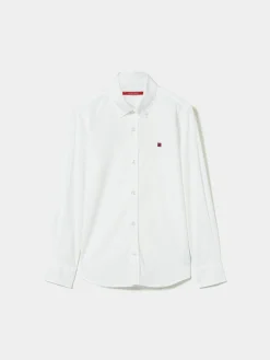LION OF PORCHES Camisas^Camisa slim fit em popelina