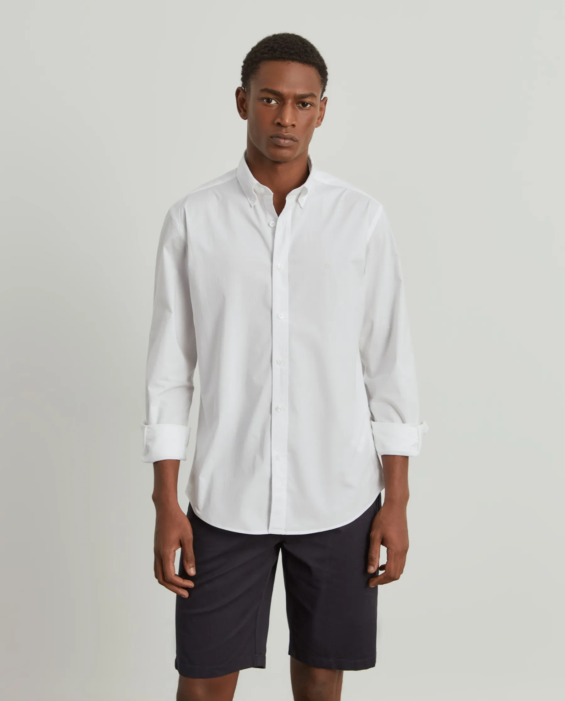 LION OF PORCHES Slim Fit^Camisa slim fit em popelina