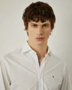 LION OF PORCHES Slim Fit^Camisa slim fit em popelina