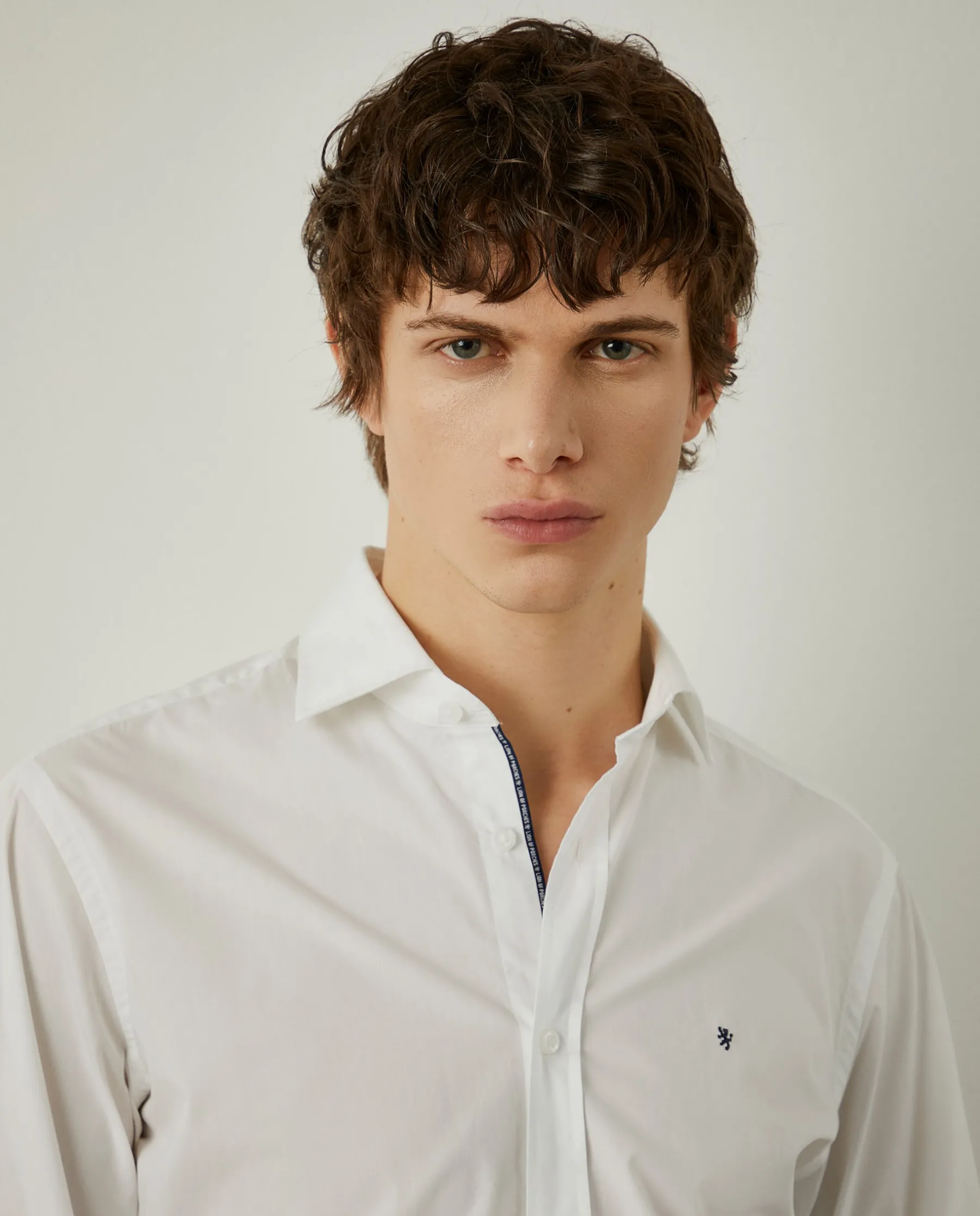 LION OF PORCHES Slim Fit^Camisa slim fit em popelina