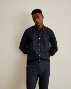 LION OF PORCHES Slim Fit^Camisa slim fit em sarja