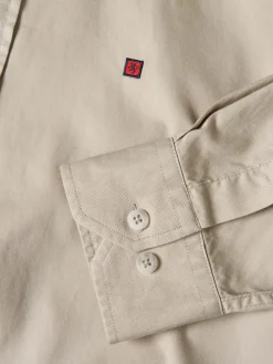 LION OF PORCHES Slim Fit^Camisa slim fit em sarjinha