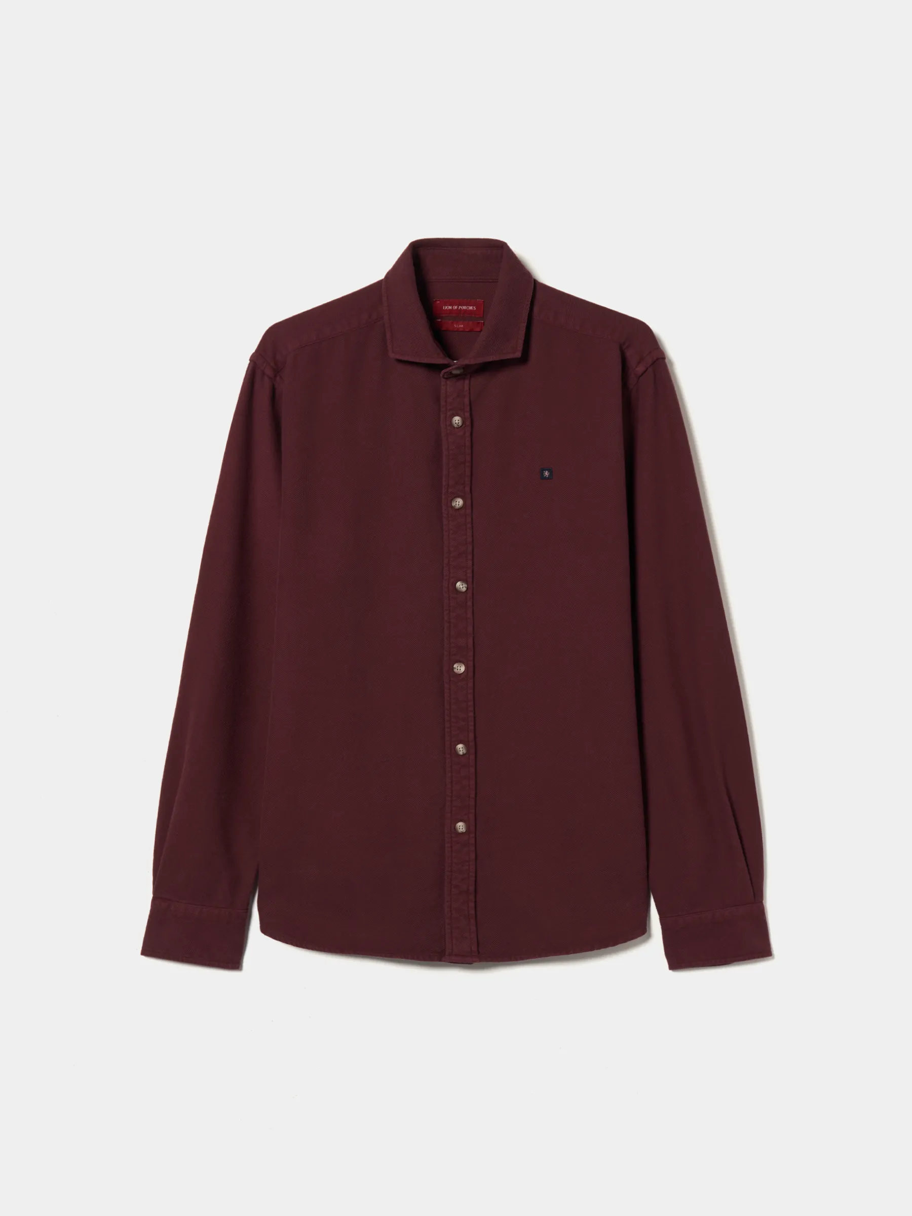 LION OF PORCHES Slim Fit^Camisa slim fit garment dye