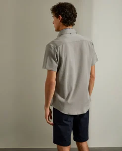 LION OF PORCHES Slim Fit^Camisa slim fit mang curta