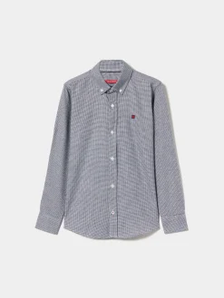 LION OF PORCHES Camisas^Camisa slim fit pied de poule
