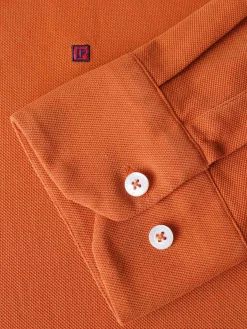 LION OF PORCHES Slim Fit^Camisa slim fit piqué