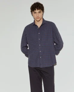 LION OF PORCHES Slim Fit^Camisa slim fit quadrados