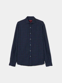 LION OF PORCHES Slim Fit^Camisa slim fit quadrados
