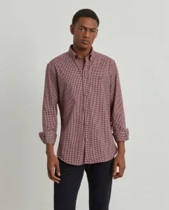 LION OF PORCHES Slim Fit^Camisa slim fit quadrados