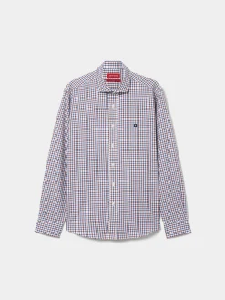 LION OF PORCHES Slim Fit^Camisa slim fit quadrados
