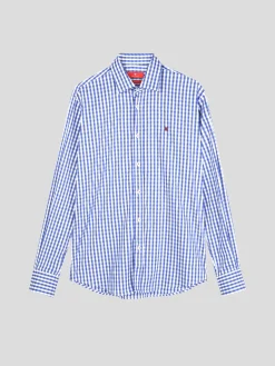 LION OF PORCHES Slim Fit^Camisa slim fit quadrados