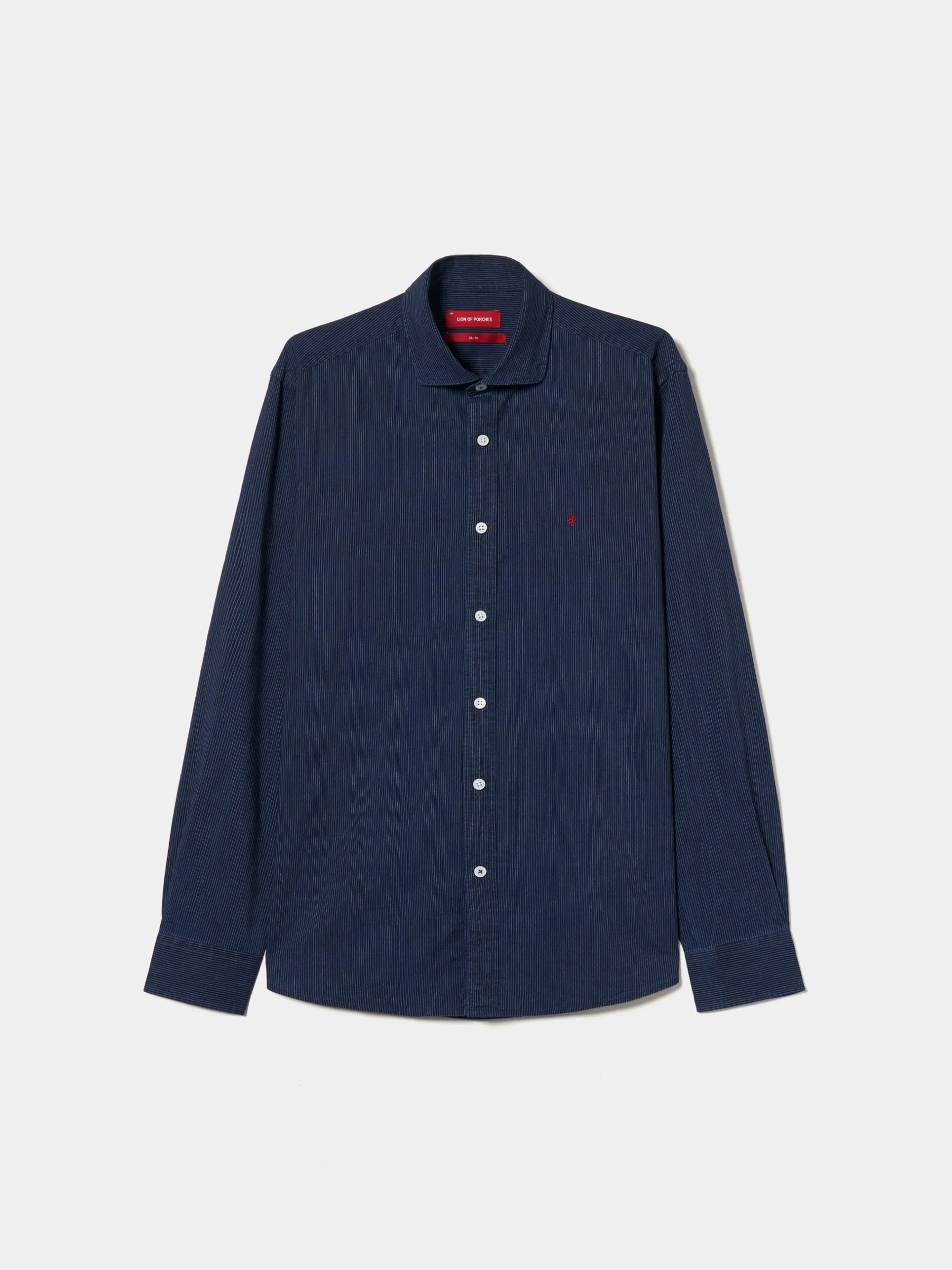 LION OF PORCHES Slim Fit^Camisa slim fit às riscas
