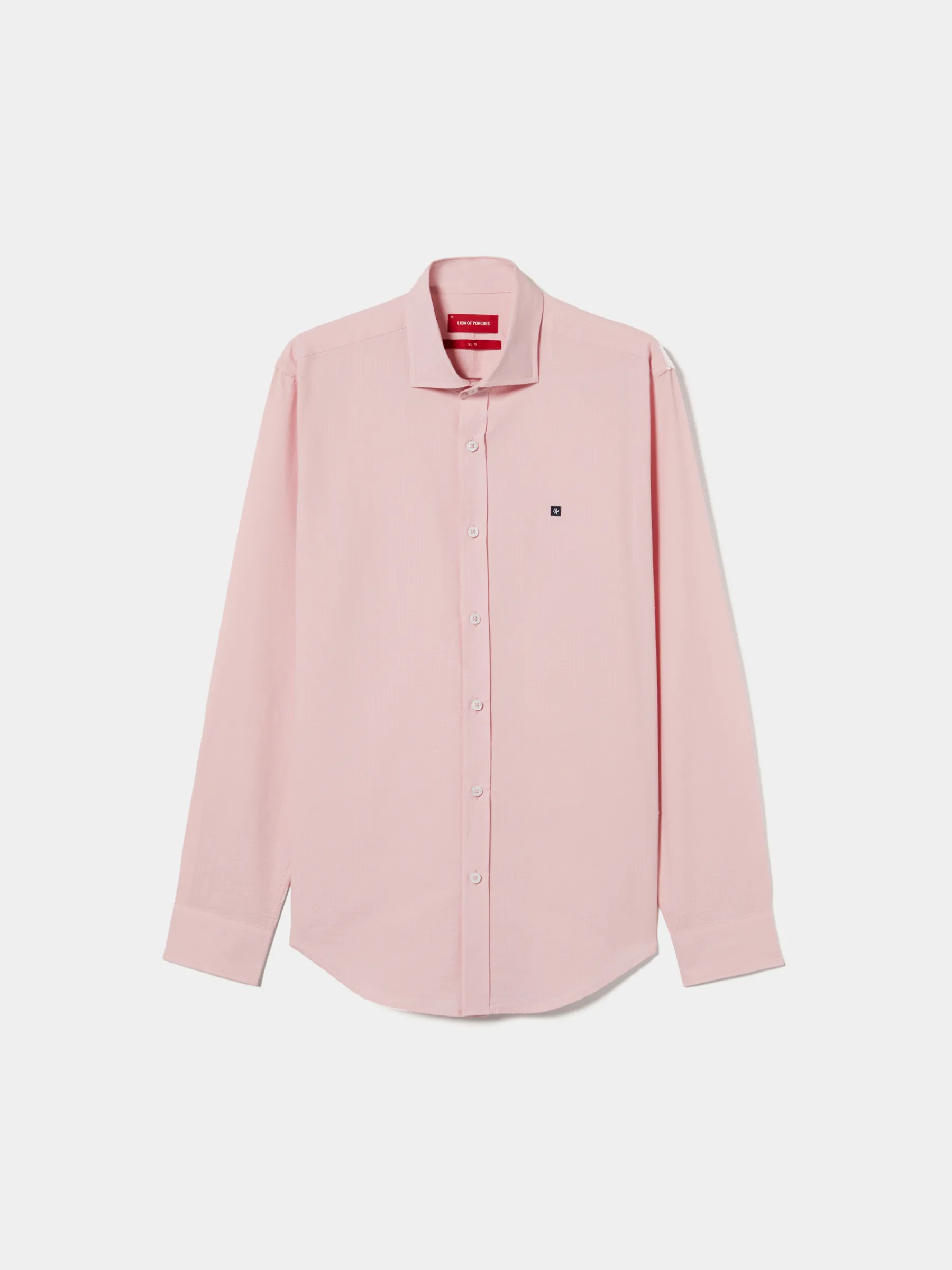 LION OF PORCHES Slim Fit^Camisa slim fit seersucker