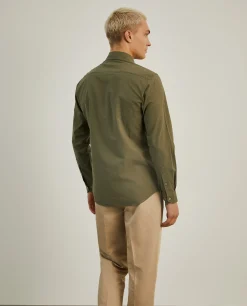 LION OF PORCHES Slim Fit^Camisa slim fit seersucker