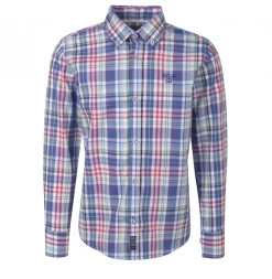 LION OF PORCHES Camisas^Camisa Xadrez