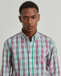 LION OF PORCHES Slim Fit^Camisa Xadrez