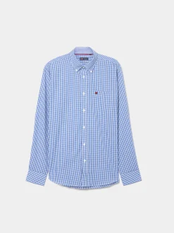 LION OF PORCHES Regular Fit^Camisa xadrez regular fit