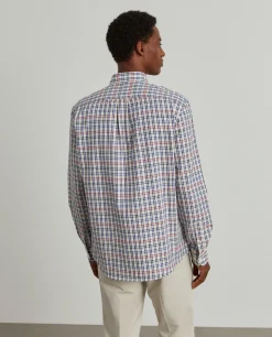 LION OF PORCHES Regular Fit^Camisa xadrez regular fit