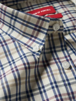 LION OF PORCHES Regular Fit^Camisa xadrez regular fit