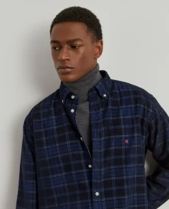 LION OF PORCHES Regular Fit^Camisa xadrez regular fit