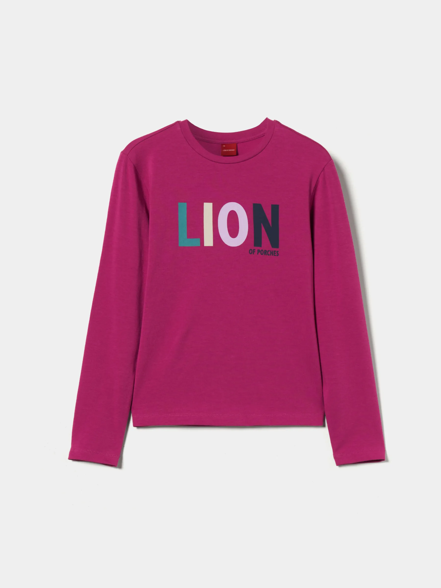 LION OF PORCHES Camisolas^Camisola de algodão com logotipo