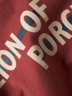 LION OF PORCHES Camisolas^Camisola de malha com branding no peito
