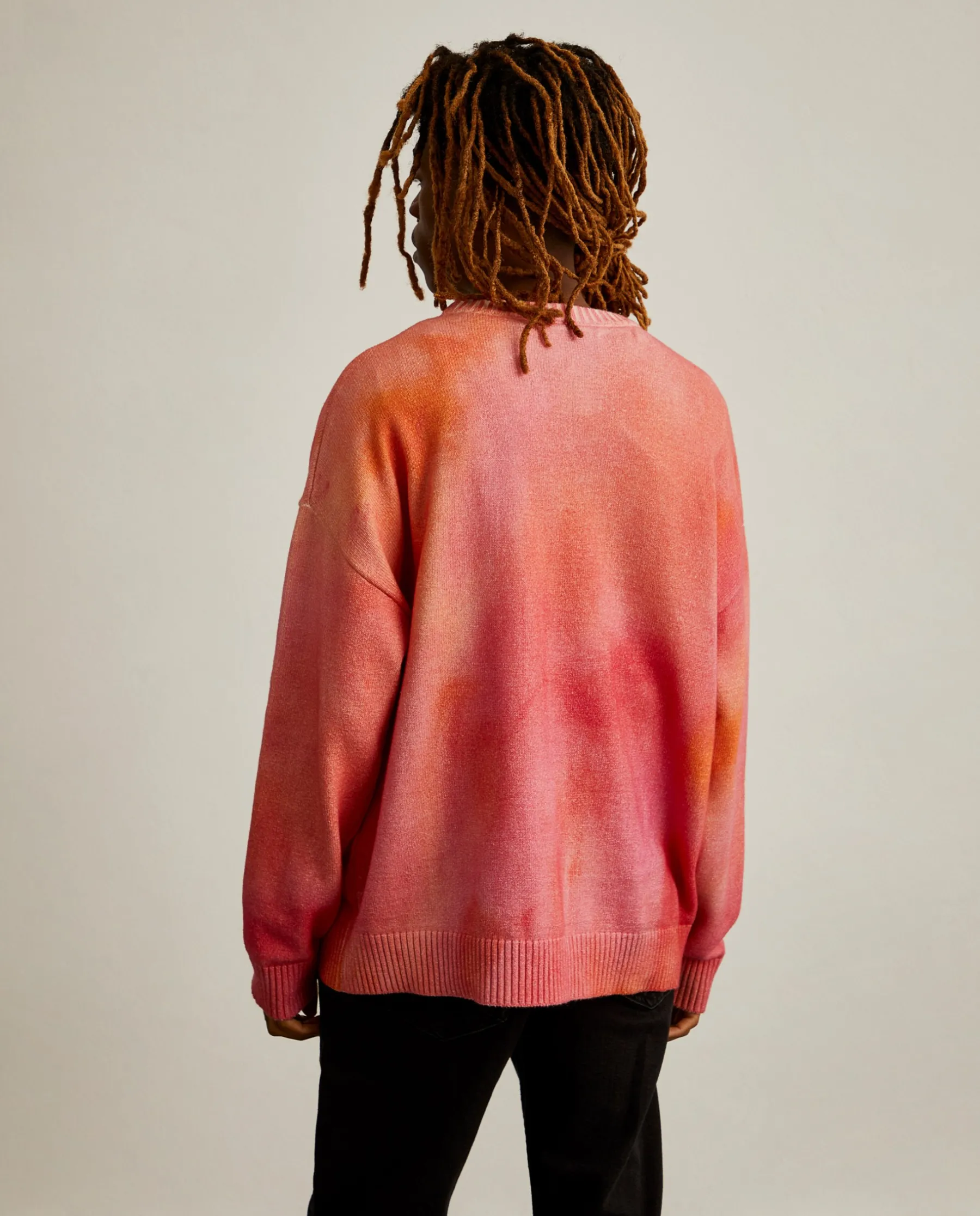 LION OF PORCHES Camisolas|Camisolas^Camisola de malha tie dye Lion x Killa