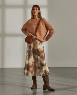MULHER LION OF PORCHES Camisolas^Camisola decote redondo mohair