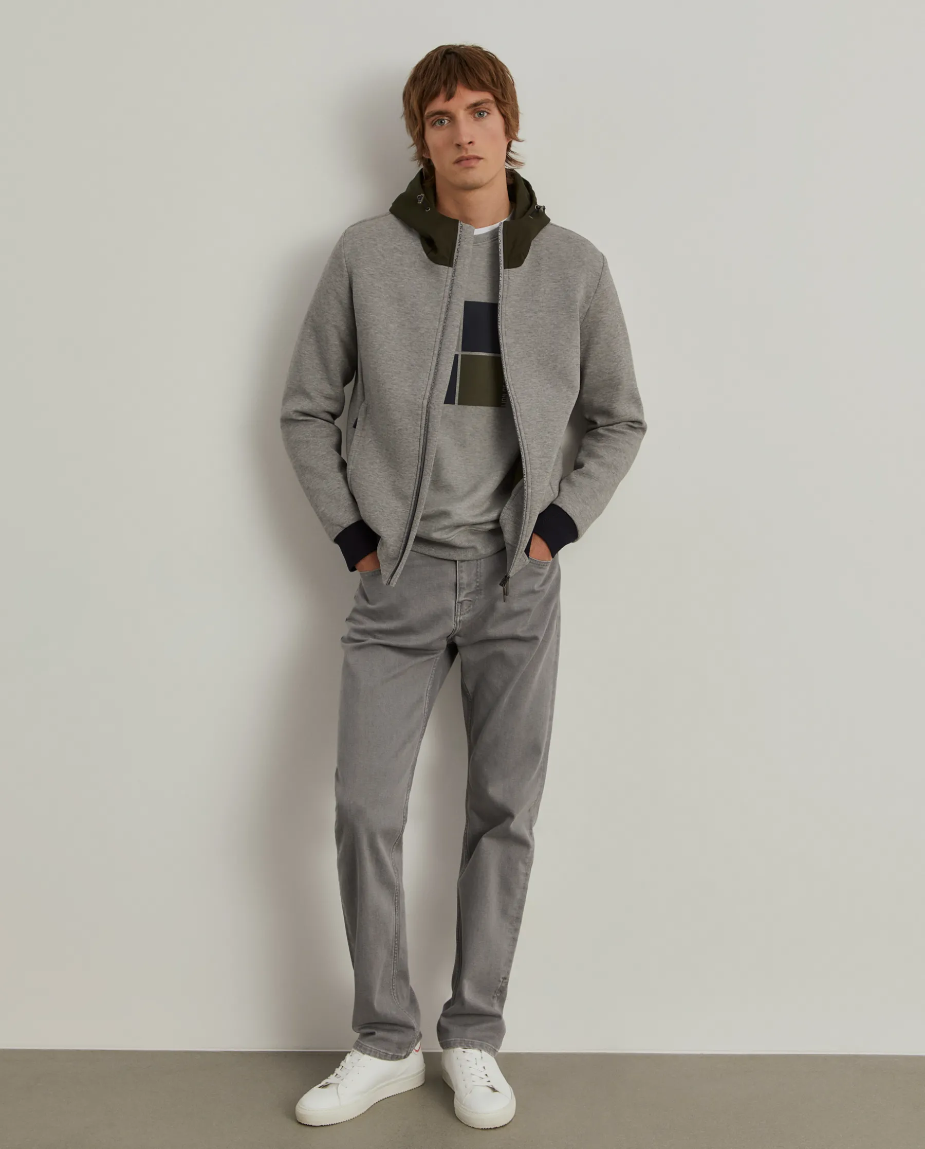 LION OF PORCHES Cardigans^Casaco de malha com capuz